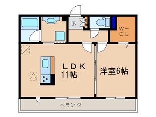 Ｌｅ ｃｉｅｌ Ⅰの物件間取画像